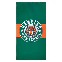 Stranger Things Hawkins High School Beach Towel