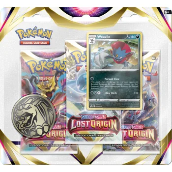 Pokémon TCG Sword & Shield 11 Lost Origin 3-Pack Booster