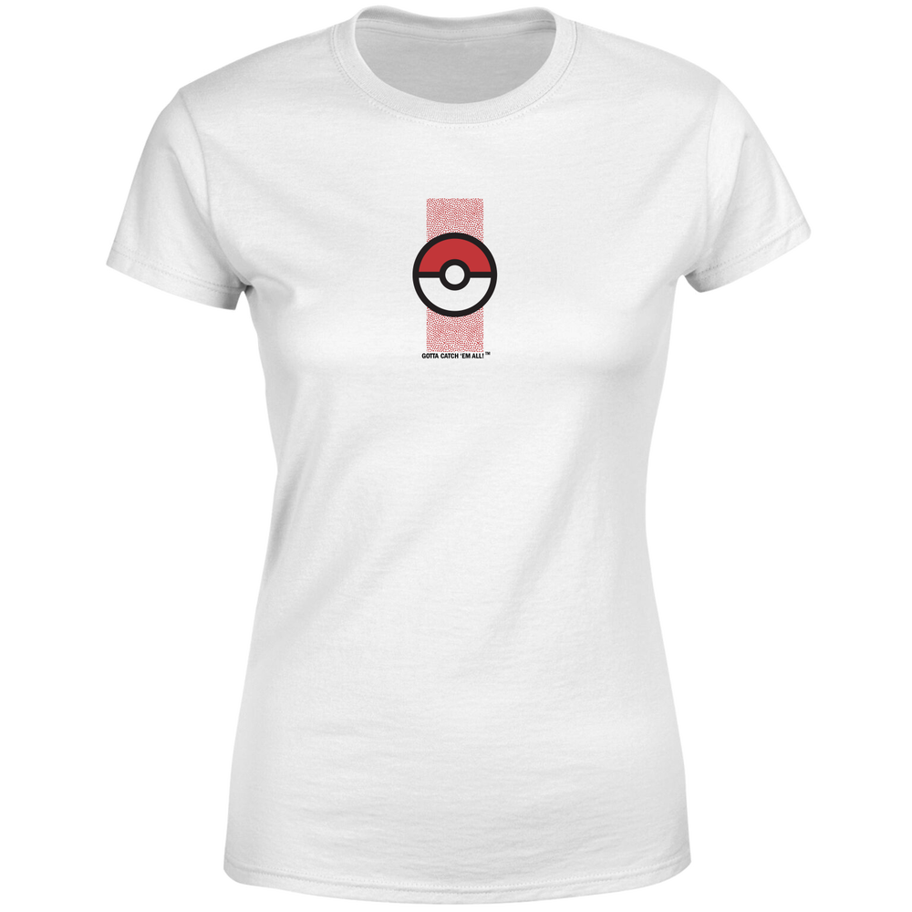 Pokémon Pokeball Women's T-Shirt - White - XS Image 1