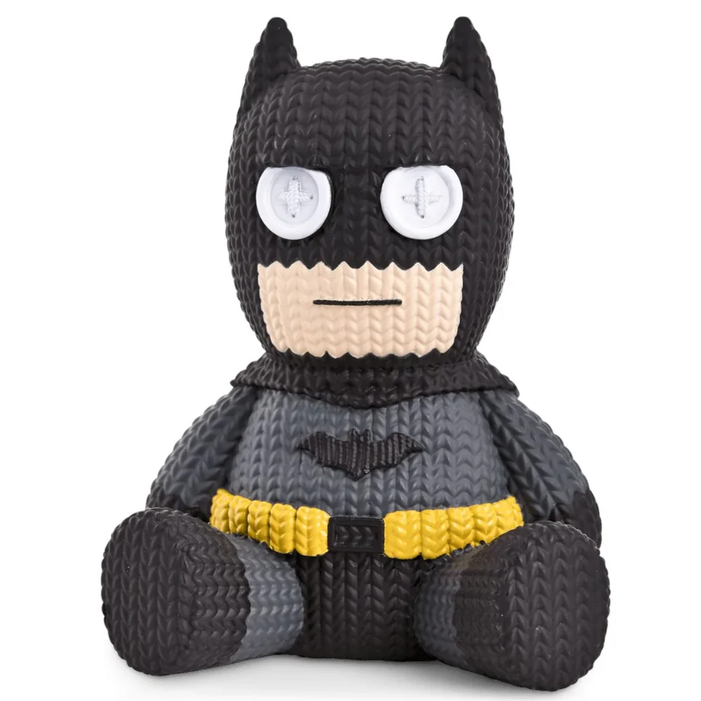 Handmade by Robots DC Comics Batman Black Suit Variant Vinyl Figure Knit Series 076 Image 1