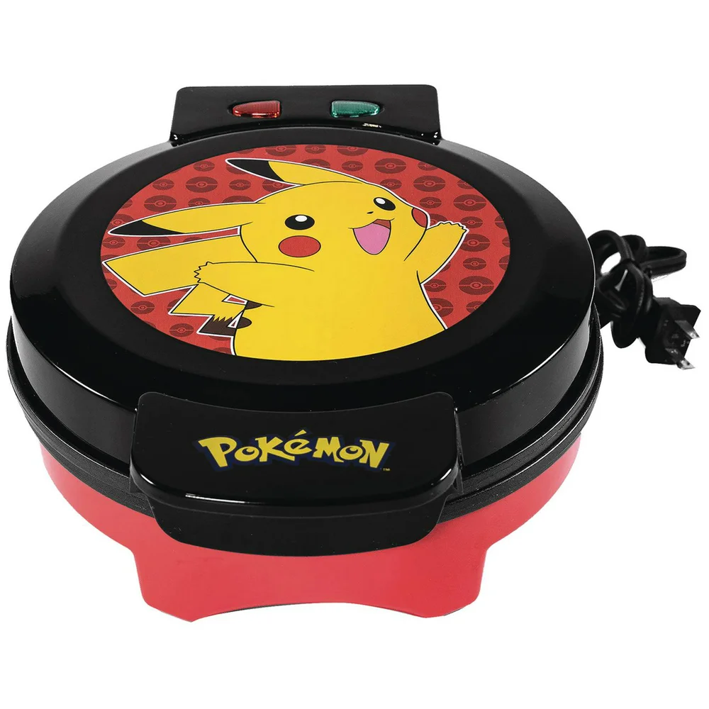 Uncanny Brands Pokémon Pikachu Waffle Maker Image 1