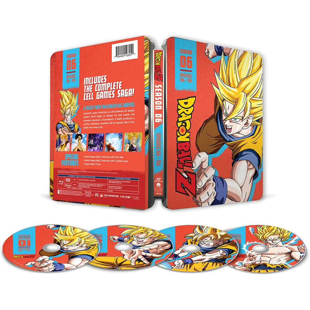 Dragon Ball Z: Season 6 - Limited Edition Steelbook Image 1