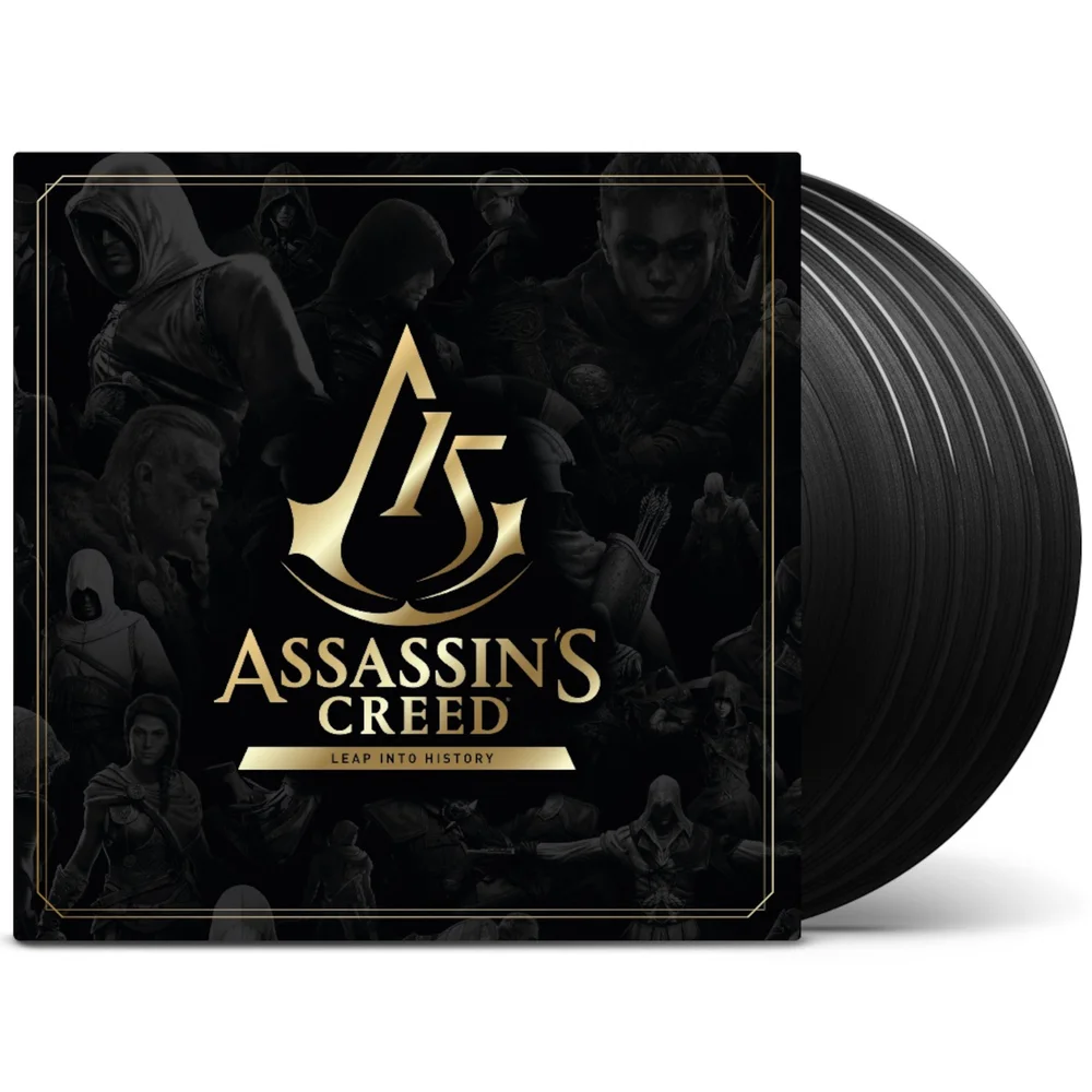 Laced Records - Assassin’s Creed - Leap Into History (Original Soundtrack) Vinyl 5LP Box Set Image 1