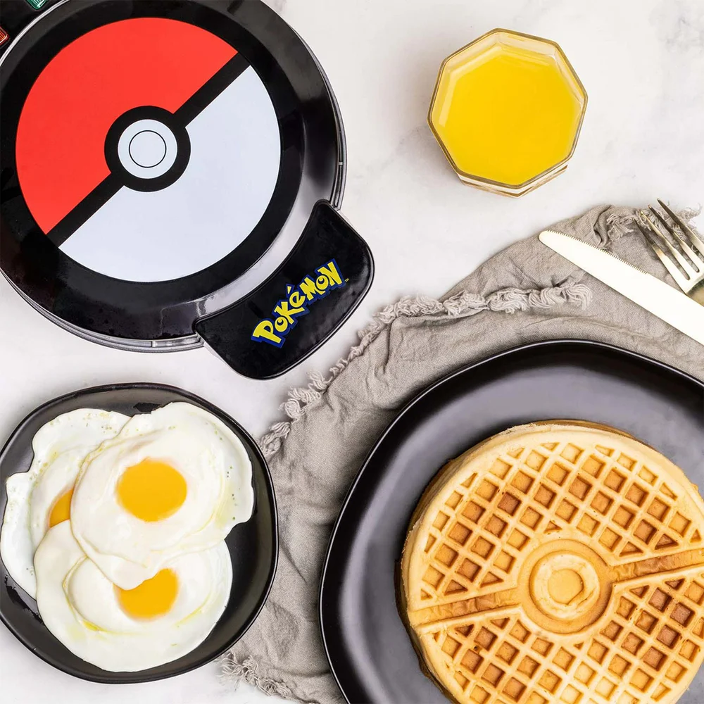 Pokémon Pokeball Waffle Maker - UK Plug Image 1