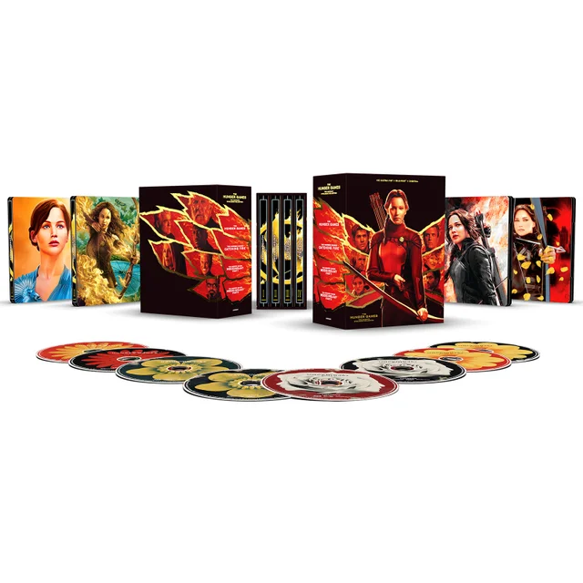 The Hunger Games: The Ultimate 4K Ultra HD Steelbook Collection (Includes Blu-ray)