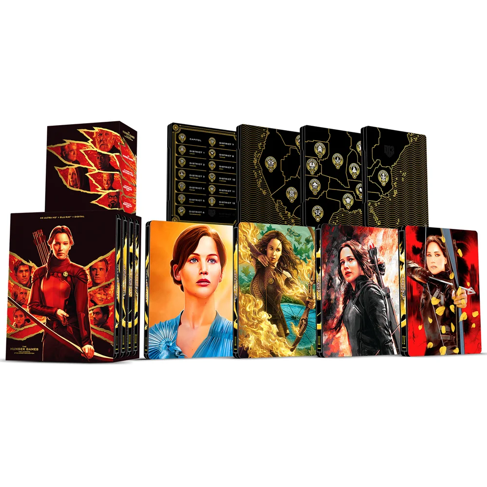 The Hunger Games: The Ultimate 4K Ultra HD Steelbook Collection (Includes Blu-ray) Image 1