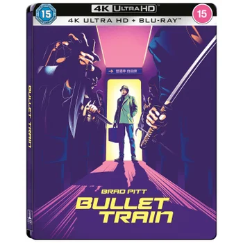 Bullet Train Zavvi Exclusive 4K Ultra HD Steelbook (includes Blu-ray)