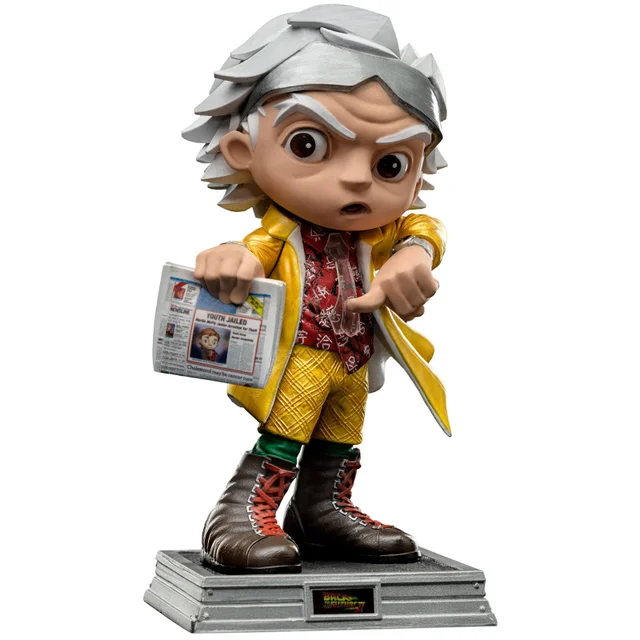 Iron Studios Back to the Future II Mini Co. PVC Figure Doc Brown 15cm