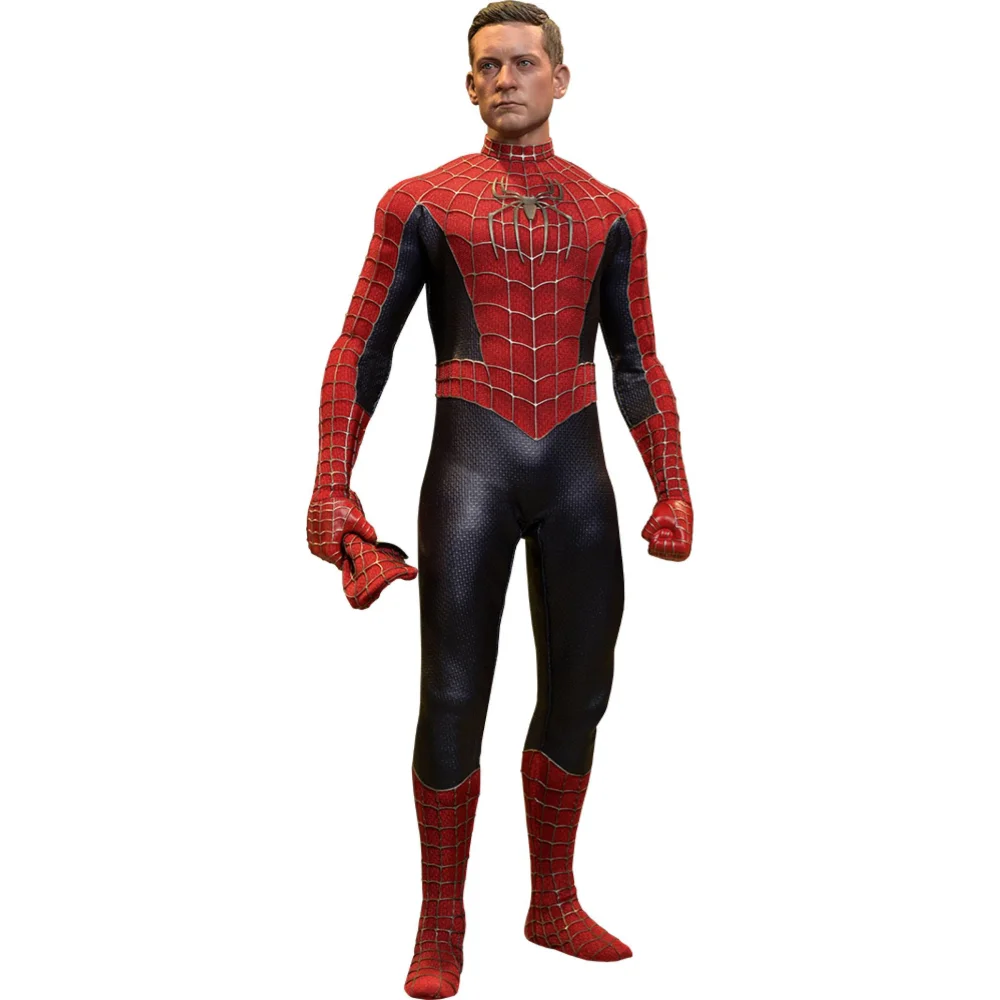 Hot Toys Marvel Spider-Man: No Way Home Movie Masterpiece Action Figure 1/6 Friendly Neighborhood Spider-Man 30cm Image 1