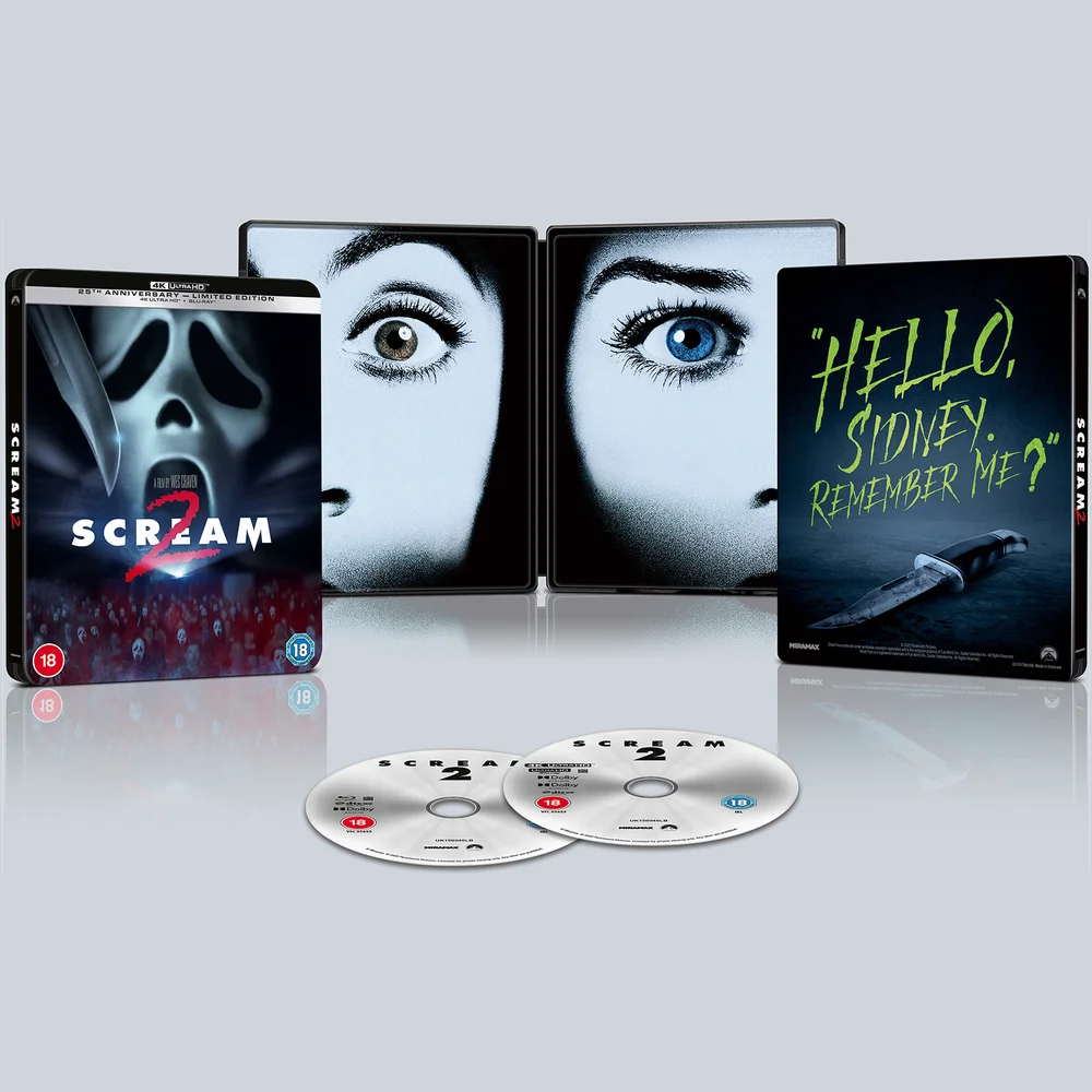 Scream 2 - 4K Ultra HD Steelbook (Includes Blu-ray) Image 1