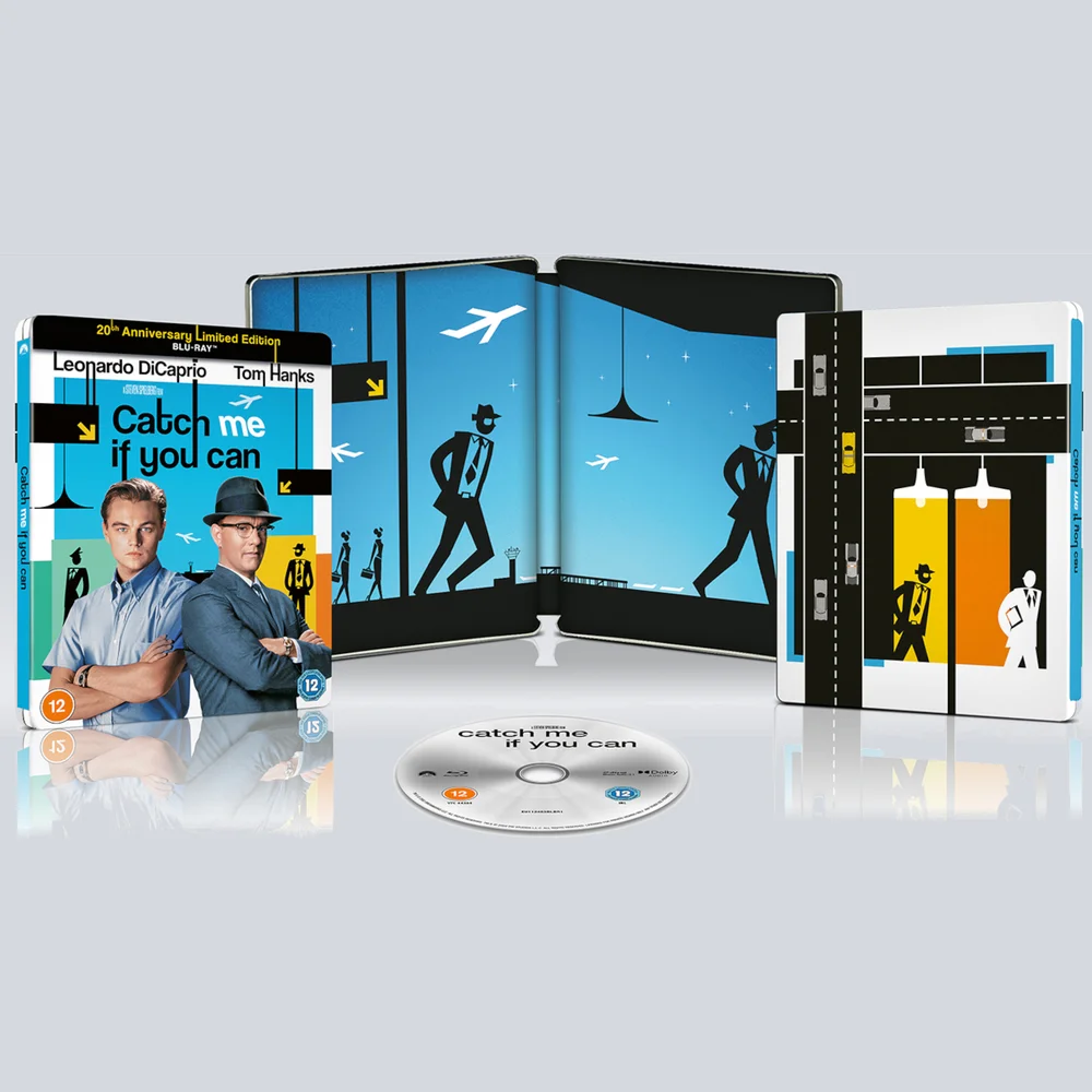 Catch Me If You Can 20th Anniversary Steelbook Image 1