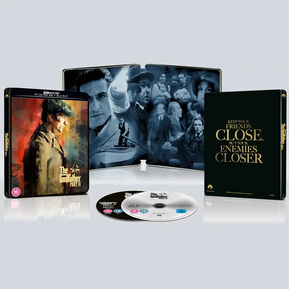 The Godfather Part II 4K Ultra HD Steelbook (Includes Blu-ray) Image 1