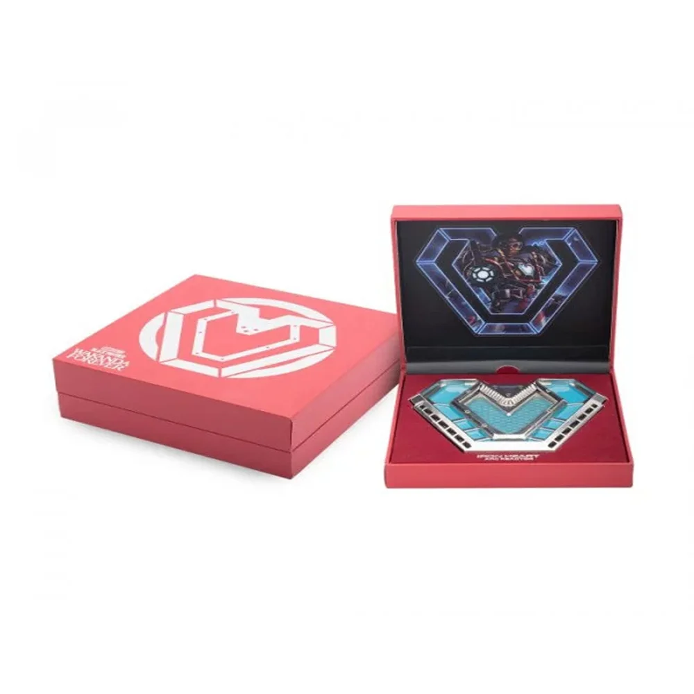 SalesOne Marvel Black Panther Wakanda Forever Ironheart Arc Reactor Pin Replica Image 1
