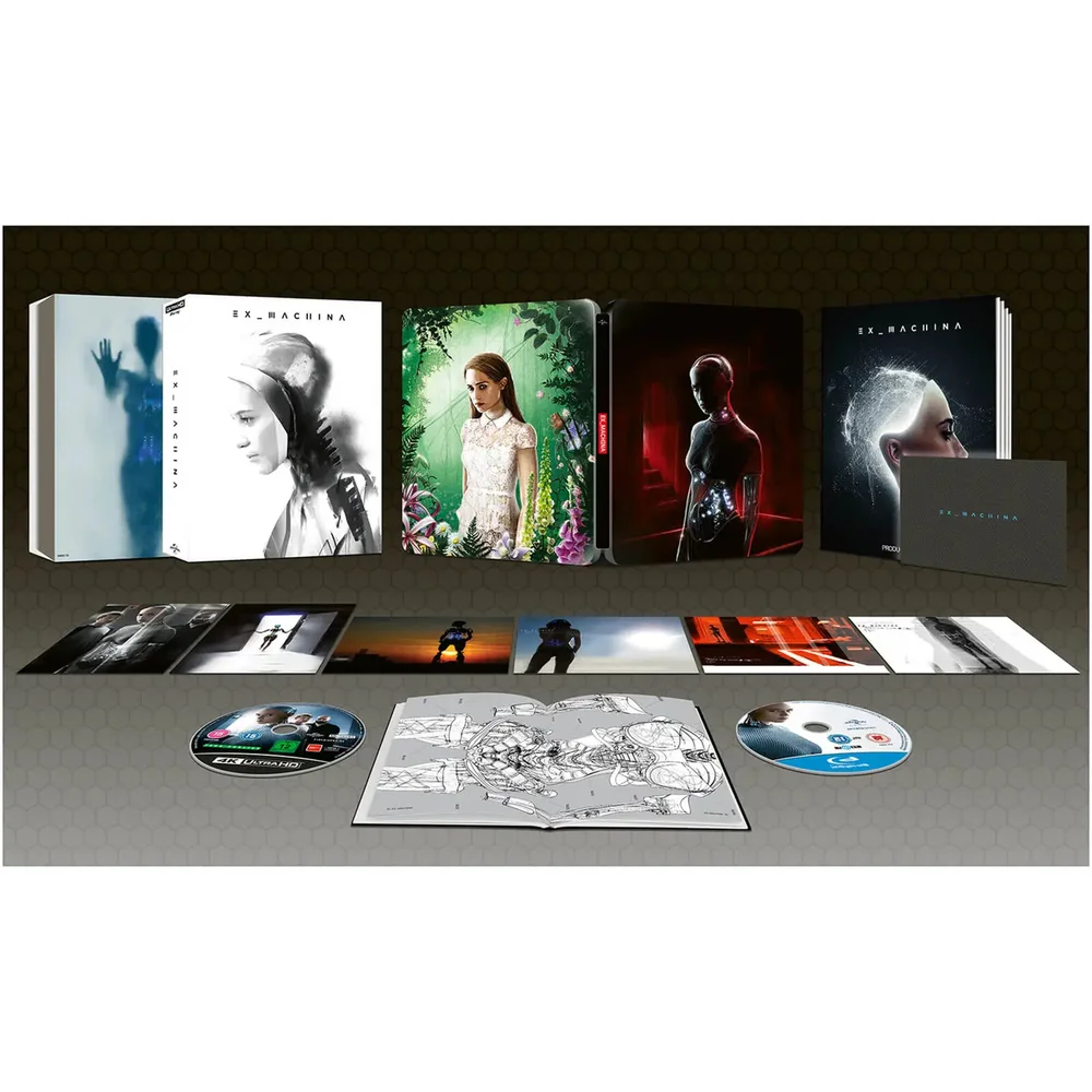 Ex Machina Zavvi Exclusive Special Edition 4K Ultra HD Steelbook (Includes Blu-ray) Image 1