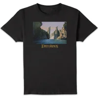 Lord Of The Rings Argonath Men's T-Shirt - Black - undefined undefined