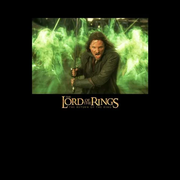 Lord Of The Rings Aragorn Hoodie - Black