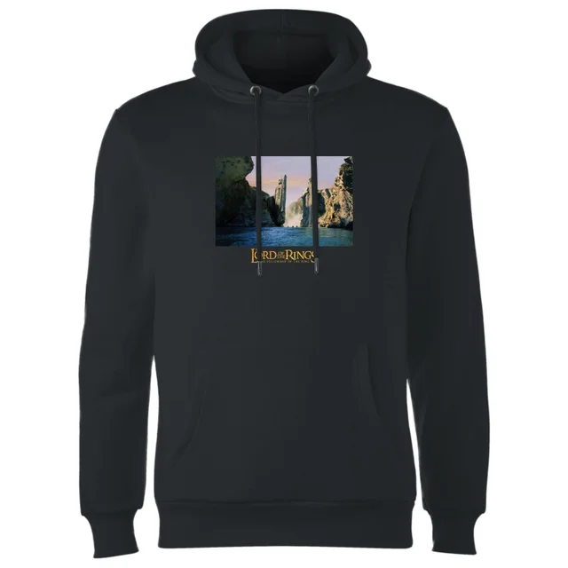 Lord Of The Rings Argonath Hoodie - Black