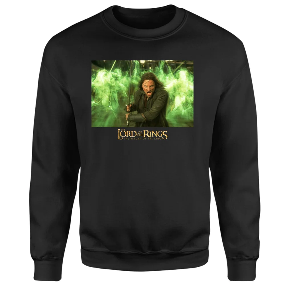 Lord Of The Rings Aragorn Sweatshirt - Black - S Image 1