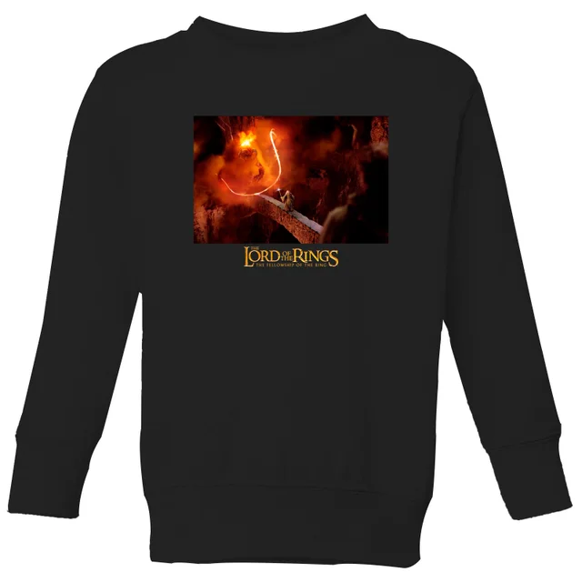 Lord Of The Rings You Shall Not Pass Kids' Sweatshirt - Black