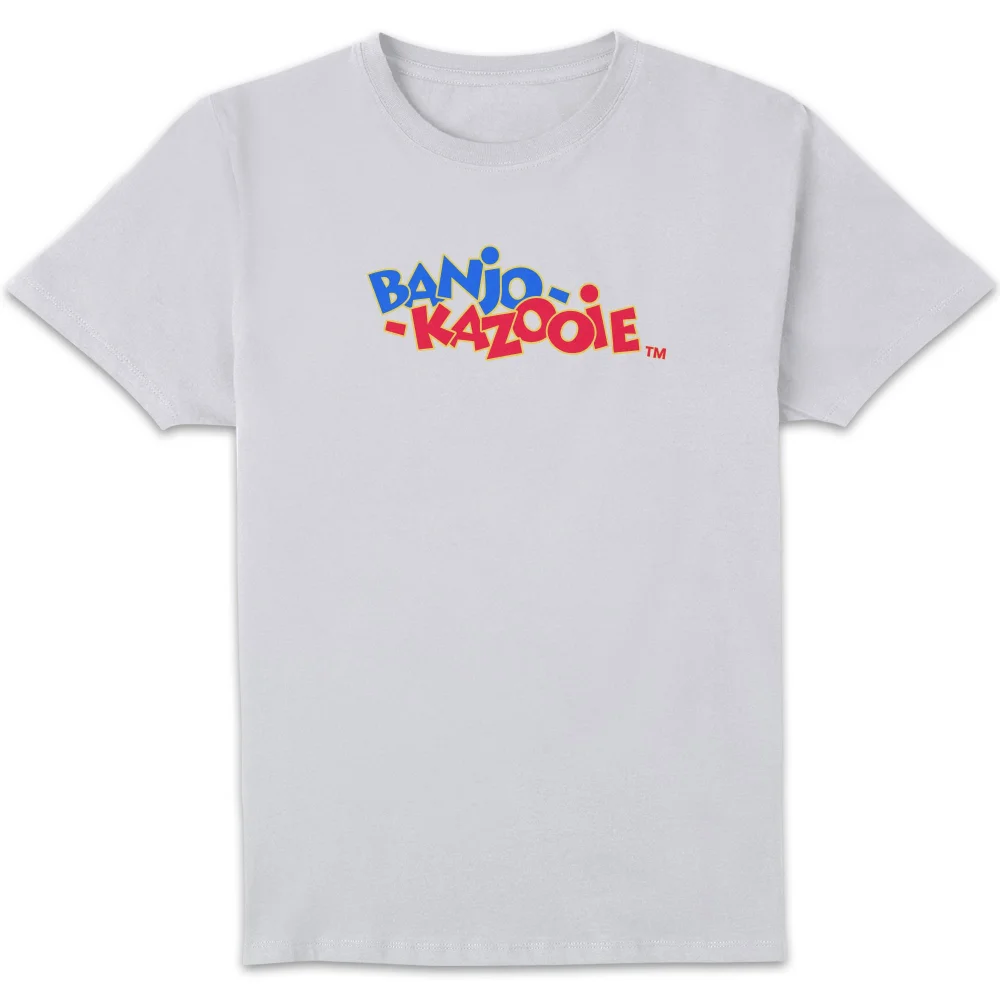 Banjo-Kazooie Logo Unisex T-Shirt - White - S - White Image 1