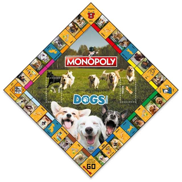 Monopoly Board Game - Dogs Edition