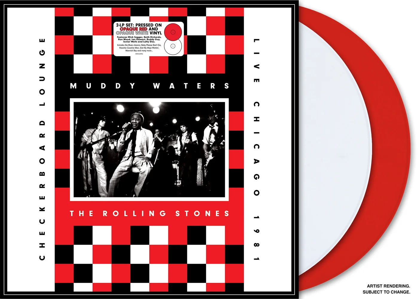 Muddy Waters & The Rolling Stones - Live at the Checkerboard Lounge Chicago 1981 Limited Edition Vinyl Image 1