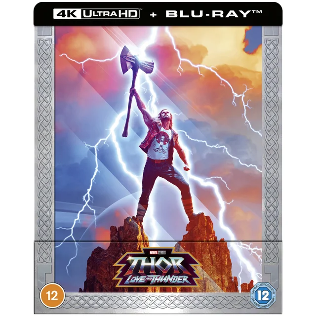Thor: Love and Thunder Zavvi Exclusive 4K Ultra HD Steelbook (Includes Blu-ray)