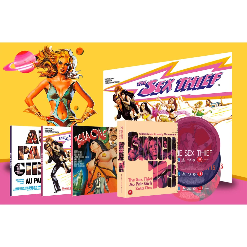 Saucy 70s! - A British Sex Comedy Threesome - Deluxe Collectors Edition Image 1