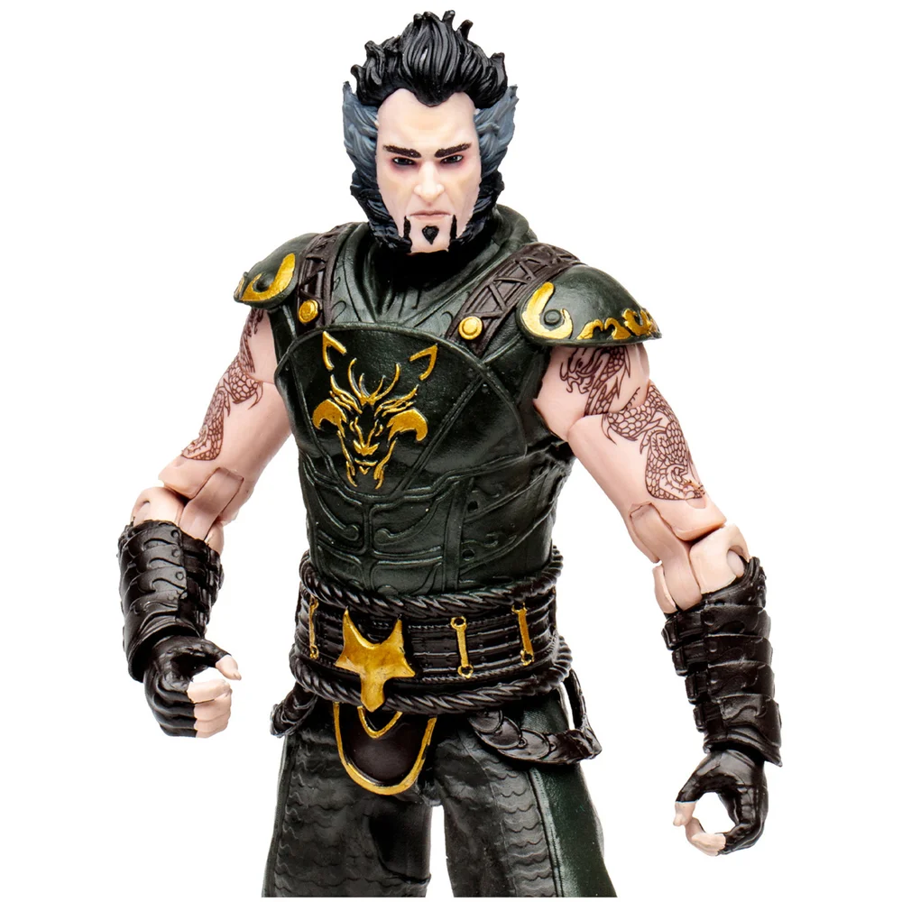 Mcfarlane DC Gaming Build-A 7in Figures Wv1 - Arkham City - Ra's Al Ghul Image 1