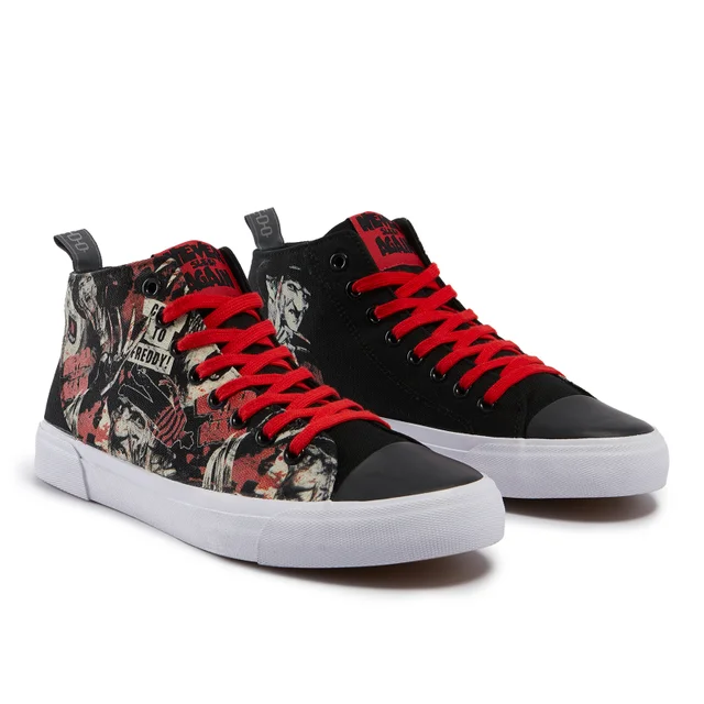 Akedo x A Nightmare On Elm Street Grindhouse High Top - Black