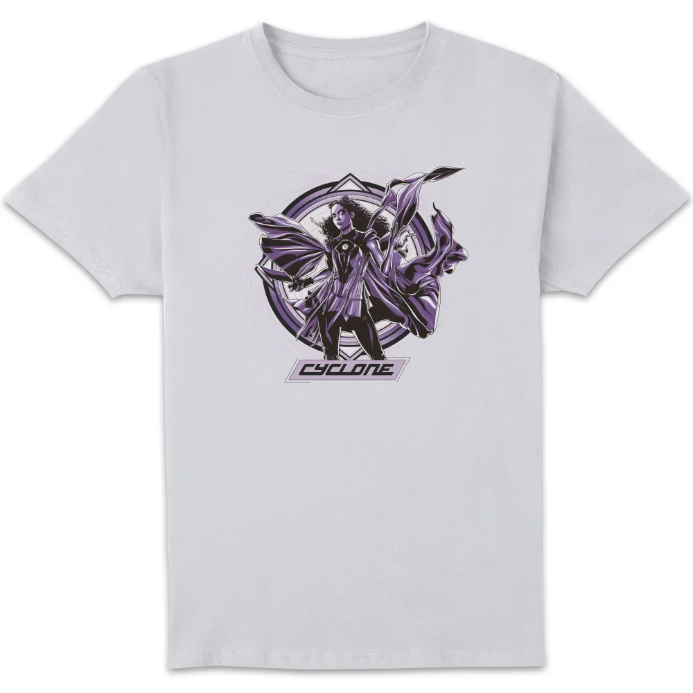 DC Black Adam Cyclone Unisex T-Shirt - White - S Image 1