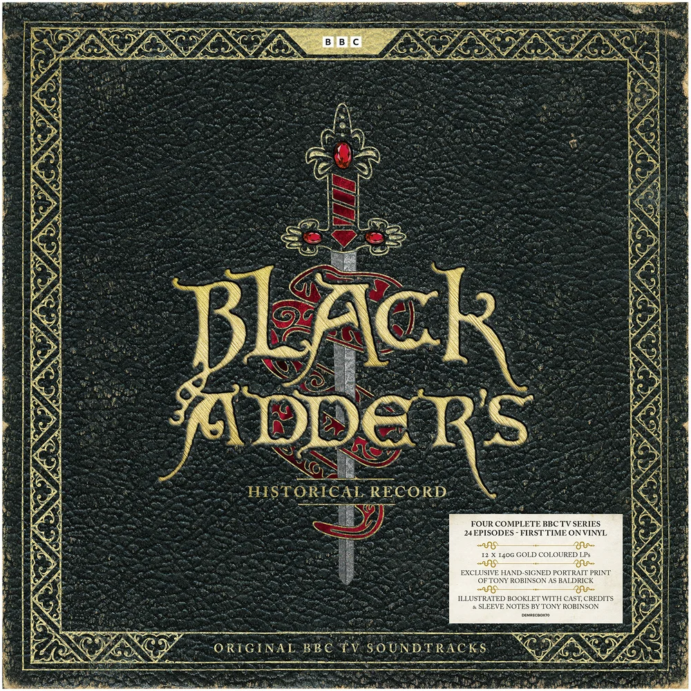 Blackadder's Historical Record - 40th Anniversary (140g Gold Vinyl) Signed Limited Edition Box Set Image 1