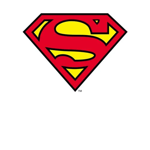 Official Superman Shield Hoodie - White