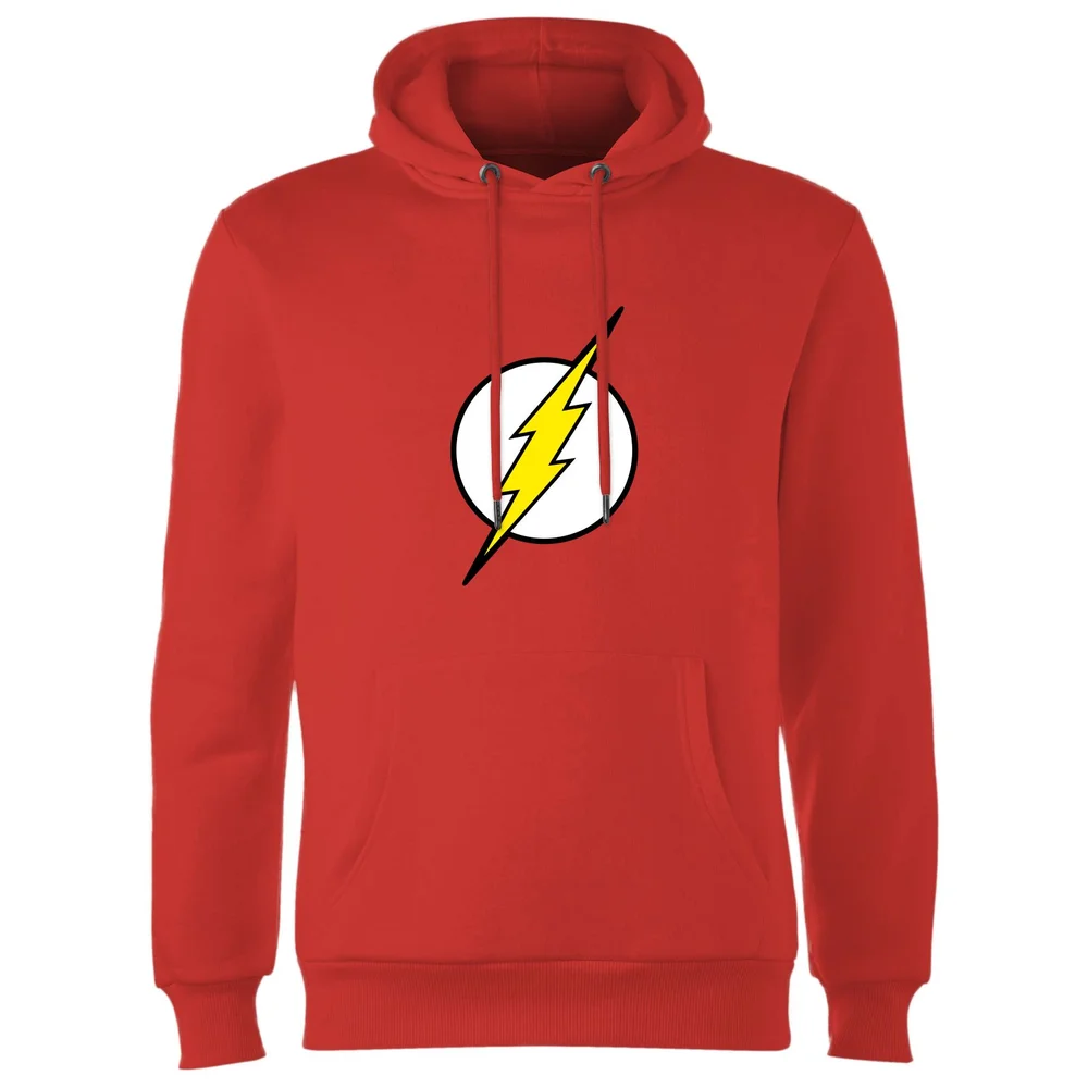 Justice League Flash Logo Hoodie - Red - S Image 1