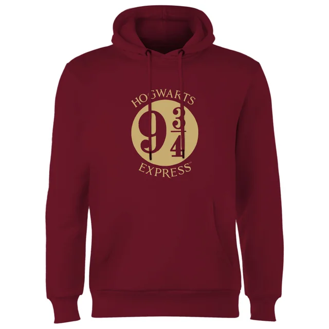 Harry Potter Platform Hoodie - Burgundy