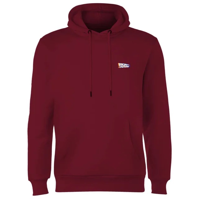 Back To The Future Hoodie - Burgundy
