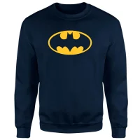 Justice League Batman Logo Sweatshirt - Navy