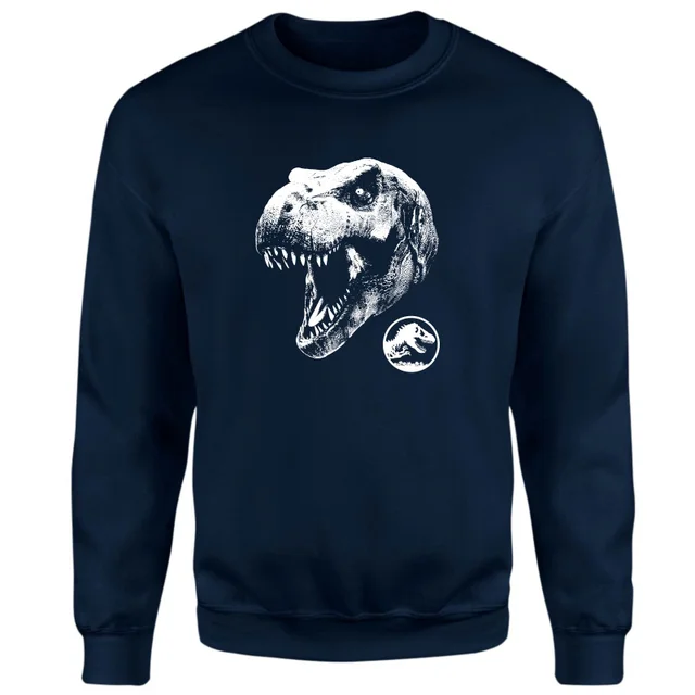 Jurassic Park T Rex Sweatshirt - Navy
