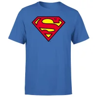 Official Superman Shield Men's T-Shirt - Blue