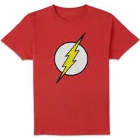 Justice League Flash Logo Men's T-Shirt - Red