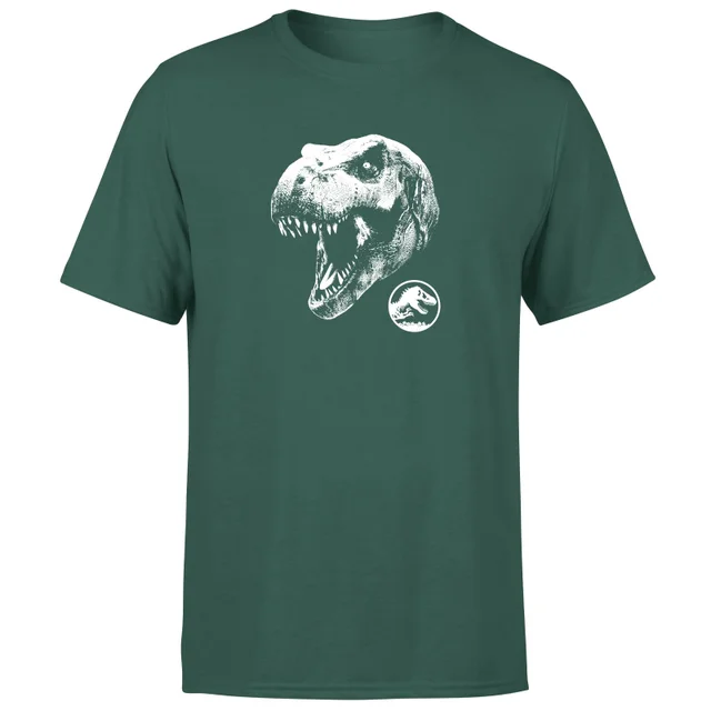 Jurassic Park T Rex Men's T-Shirt - Green