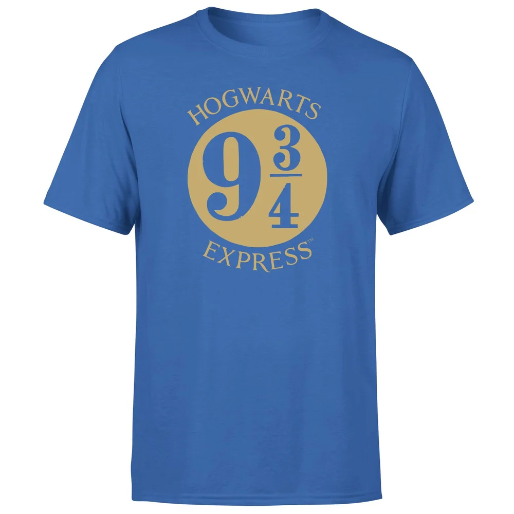Harry Potter Platform Men's T-Shirt - Blue - S Image 1