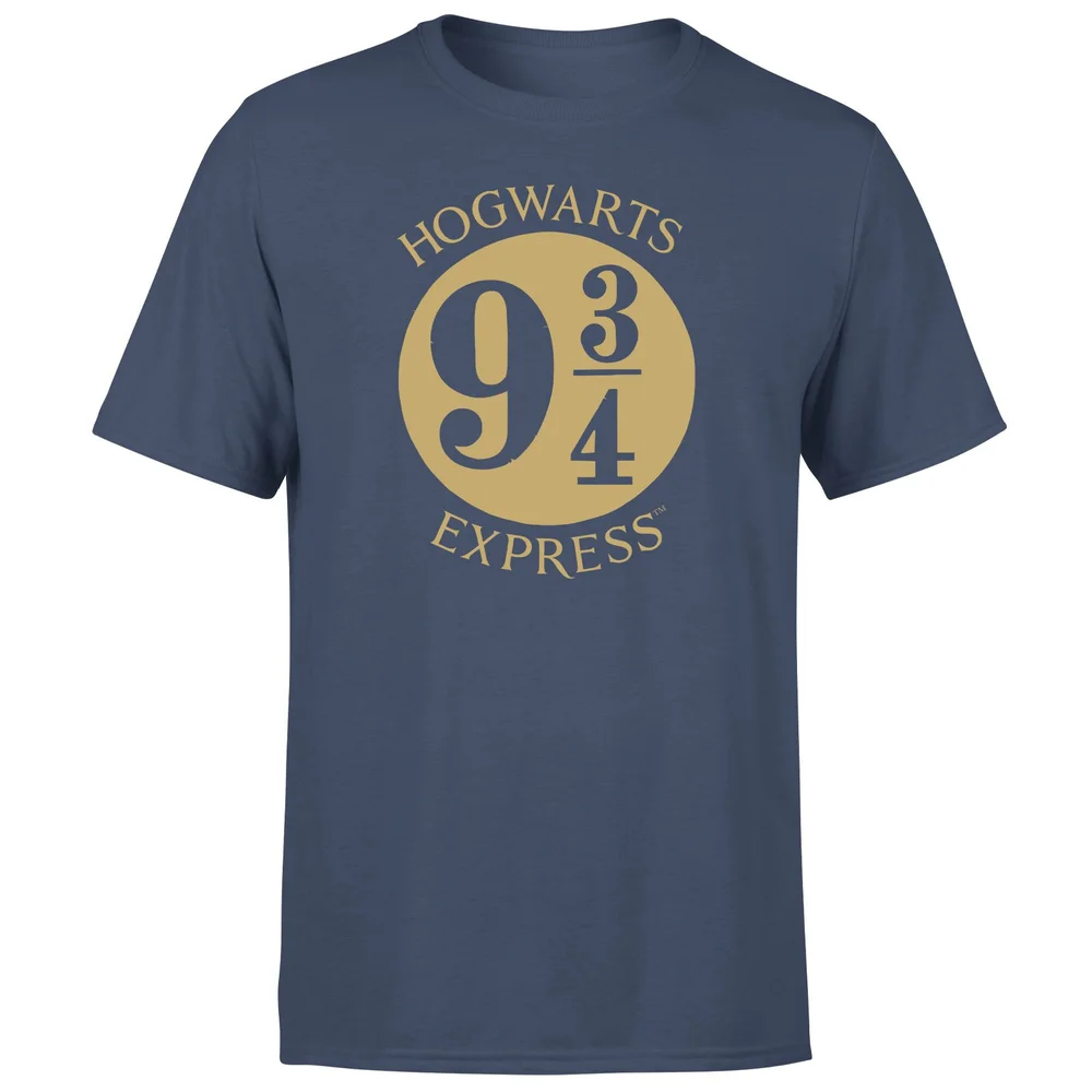 Harry Potter Platform Men's T-Shirt - Navy - S Image 1