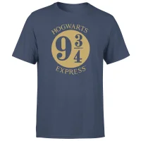 Harry Potter Platform Men's T-Shirt - Navy - undefined undefined