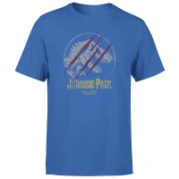 Jurassic Park Lost Control Men's T-Shirt - Blue - undefined undefined