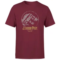 Jurassic Park Lost Control Men's T-Shirt - Burgundy - undefined undefined