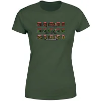 Back To The Future Destination Clock Women's T-Shirt - Green - undefined undefined