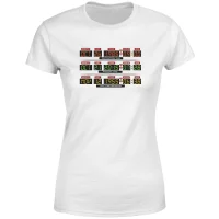 Back To The Future Destination Clock Women's T-Shirt - White - undefined undefined