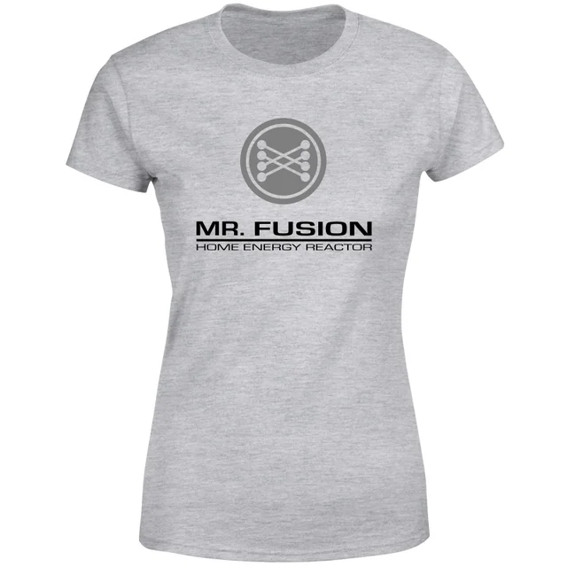 Back To The Future Mr Fusion Women's T-Shirt - Grey