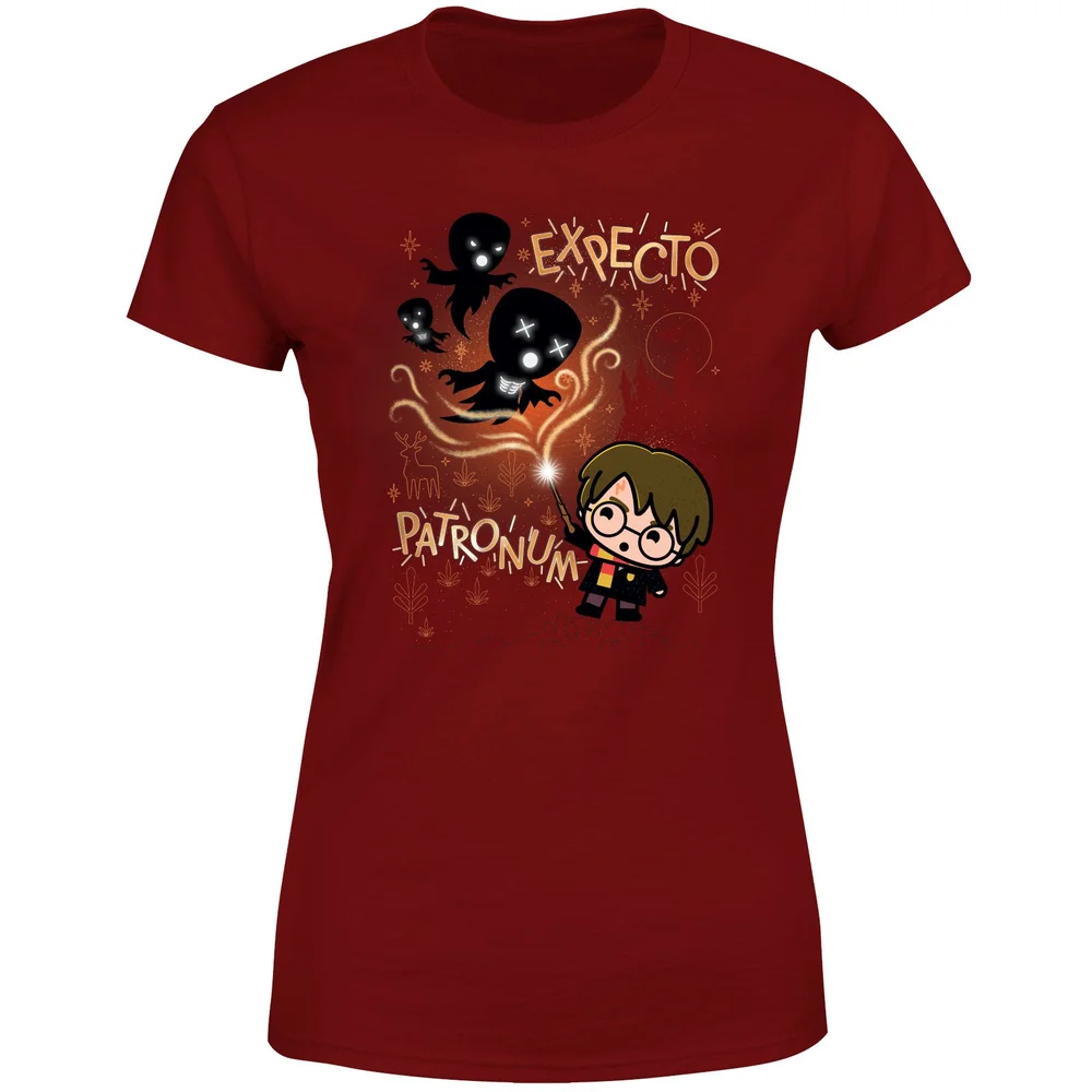 Harry Potter Kids Expecto Patronum Women's T-Shirt - Burgundy - XS Image 1
